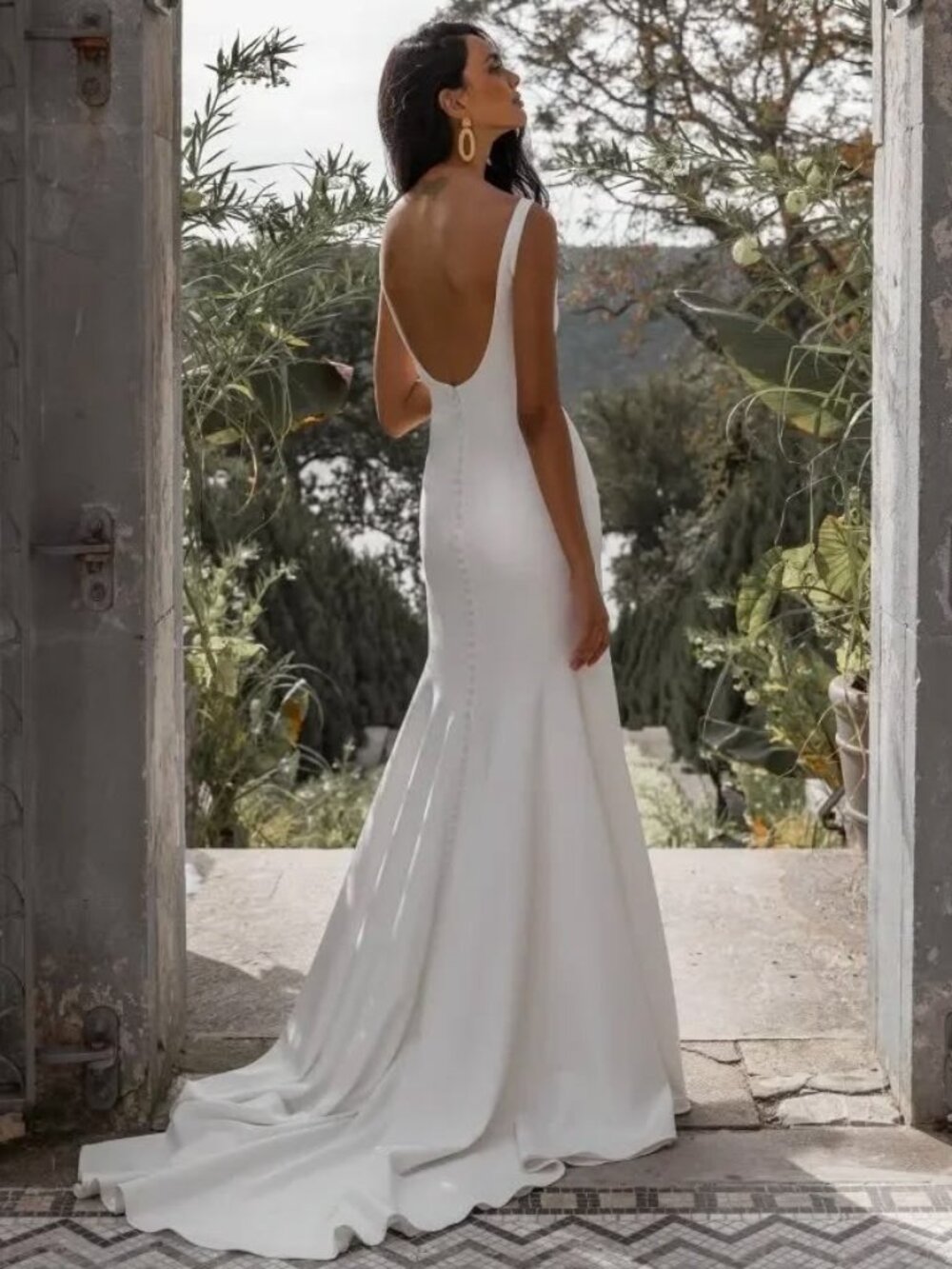 Jenny Yoo Ivette Wedding Gown Size 12 - Picture 6 of 8